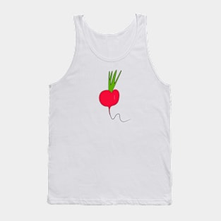 Red radish. Tank Top